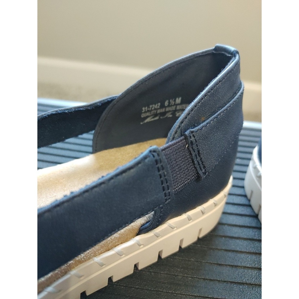 Easy Street Bugsy Navy / Gore Women's Slip On Shoes Sz. 6.5 M NIB 31-7245 - Picture 9 of 12